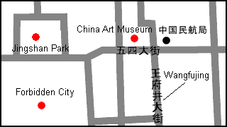 中国美术馆地图